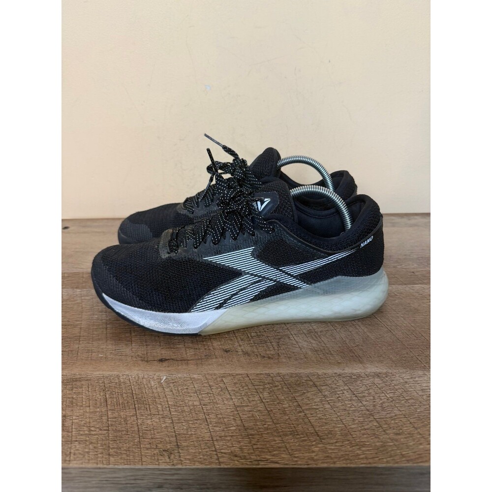 Reebok Nano 9 Training Shoes Womens size 11 Crossfit Black White shoes Trainers